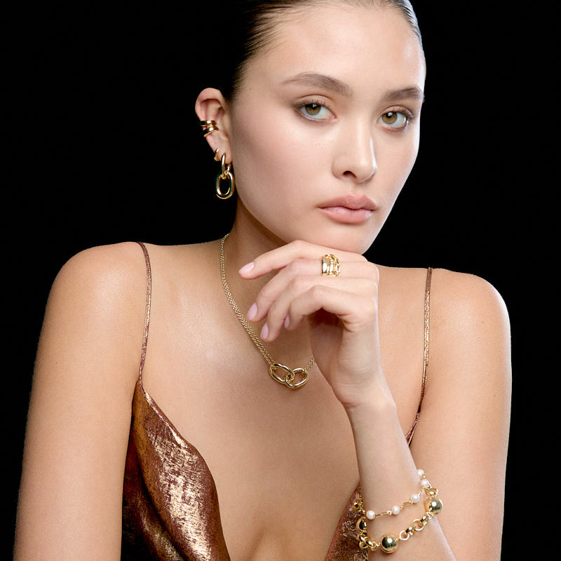 Oval Link Bare Pendant