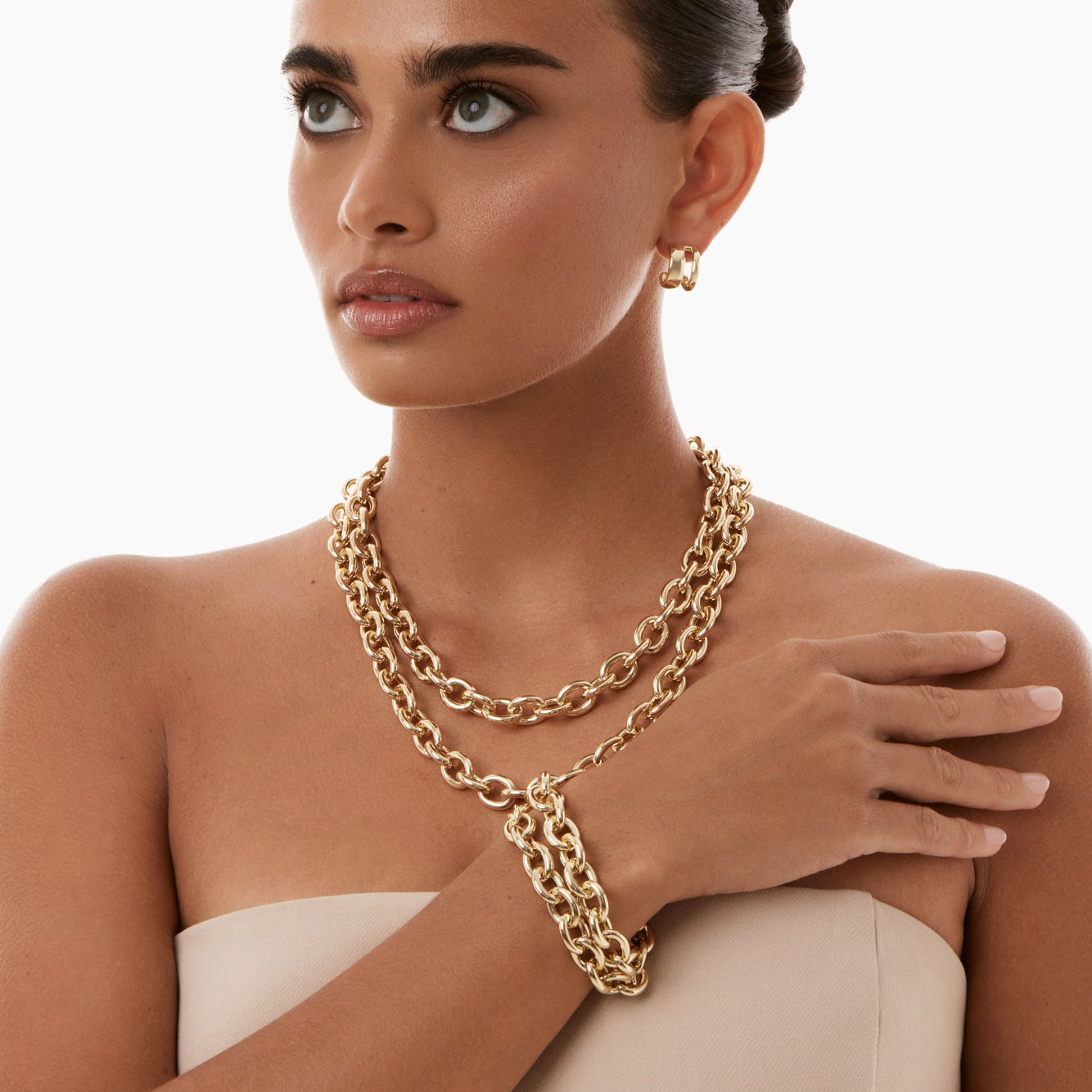 Small Oval Link Bracelet