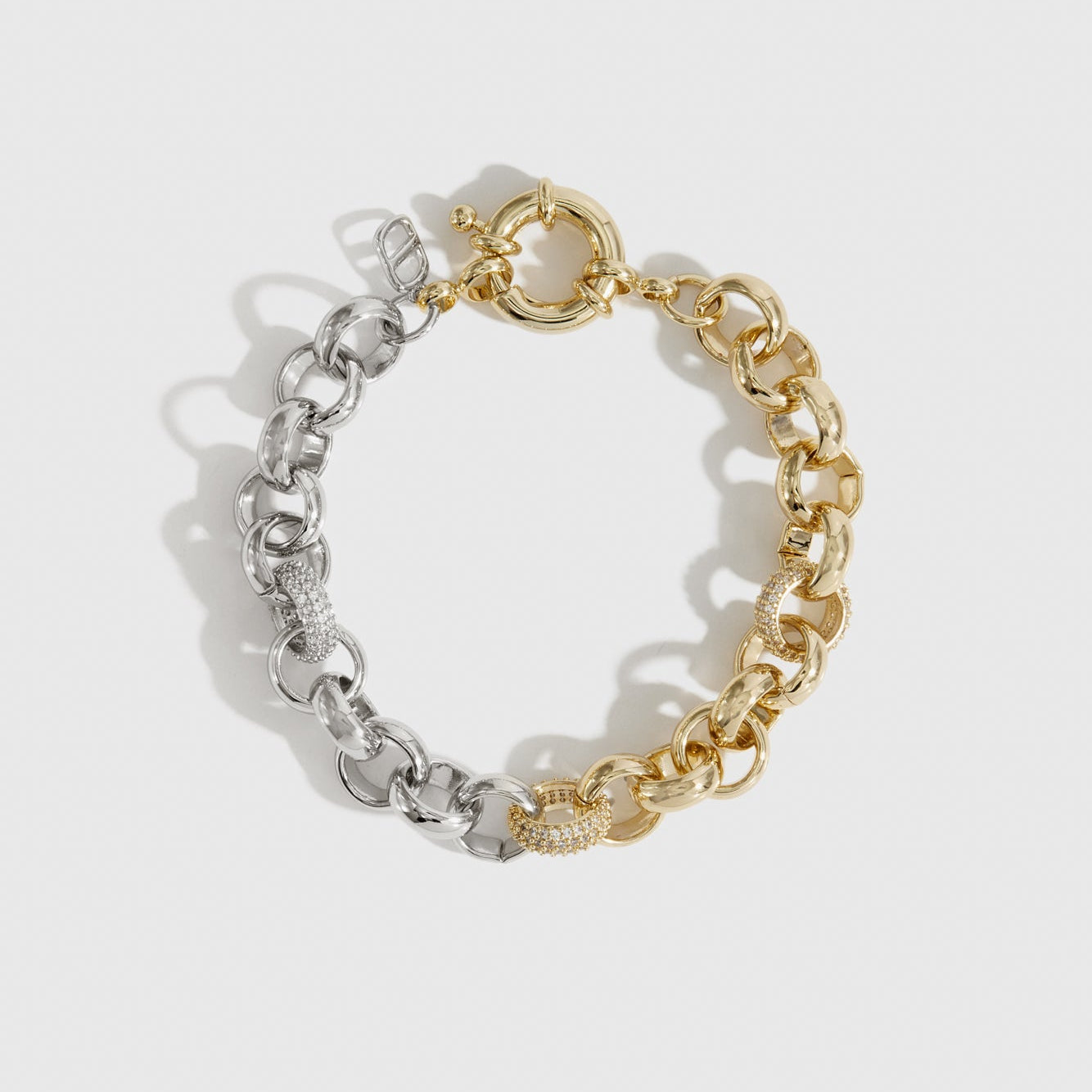 Maximalist Rolo Pavé Bracelet