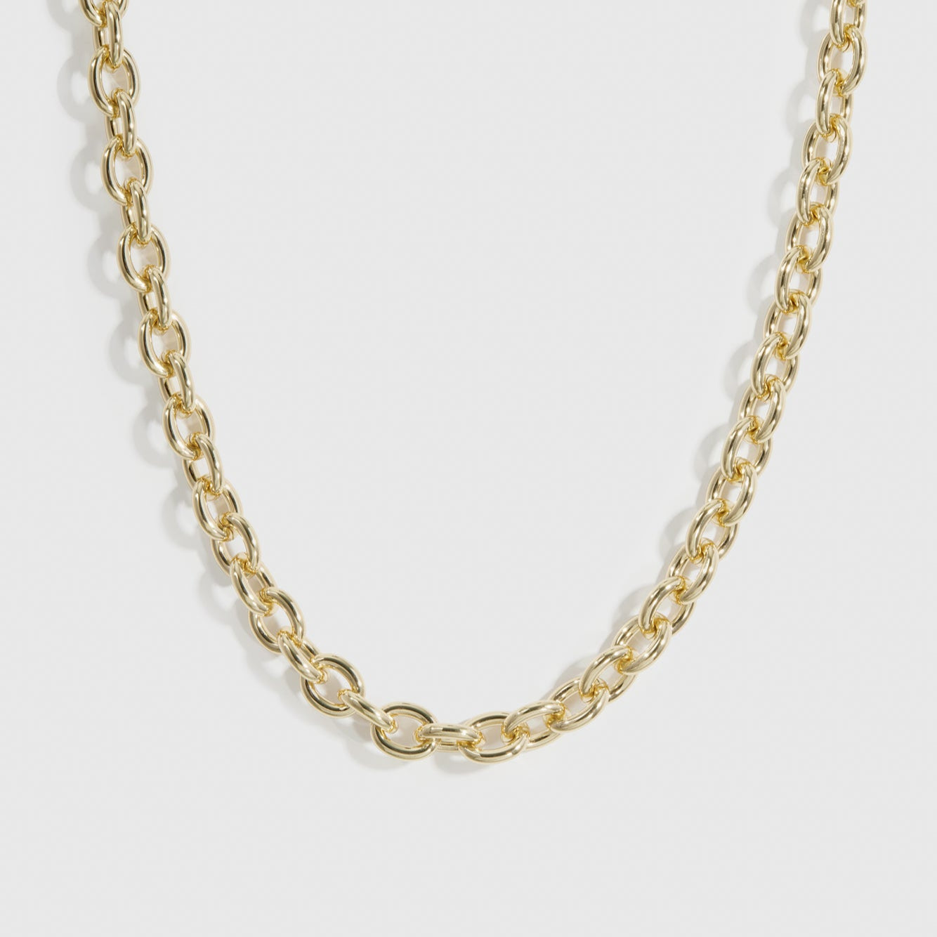 Small Oval Link Necklace