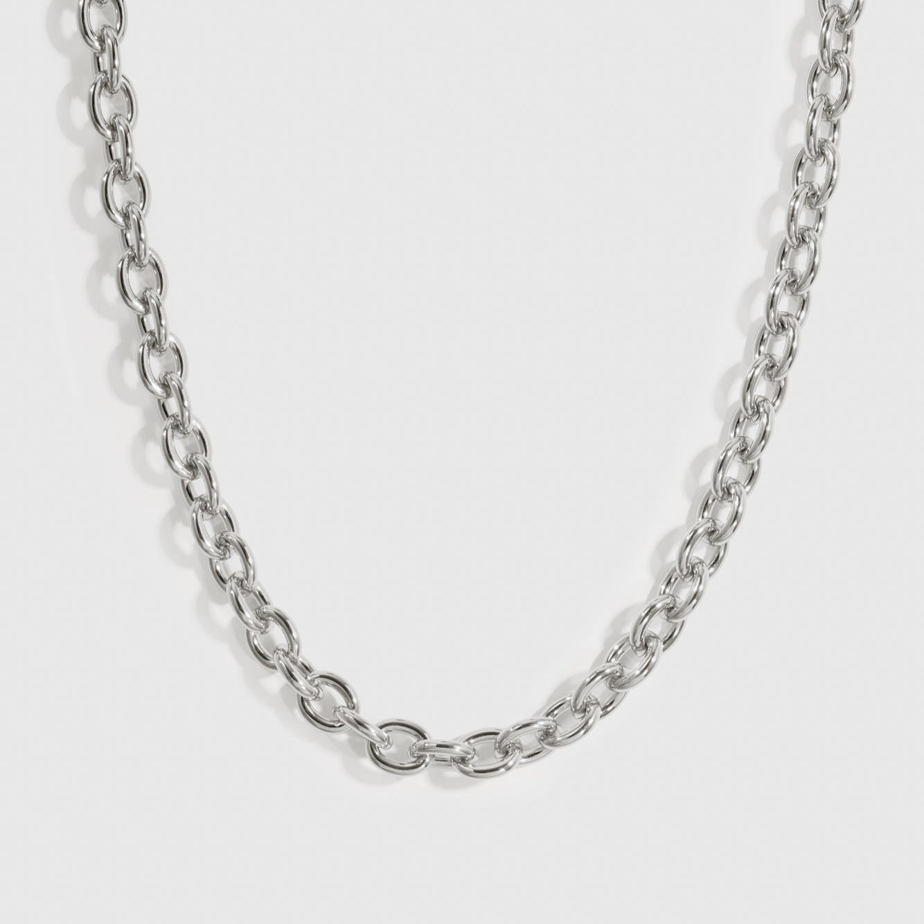 Small Oval Link Necklace
