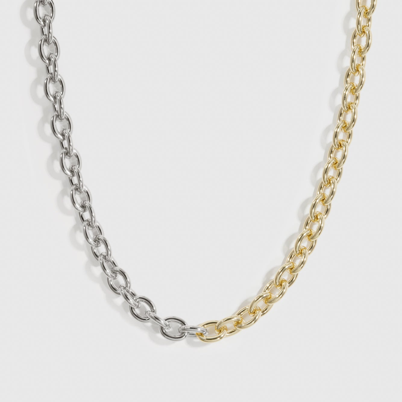 Small Oval Link Necklace