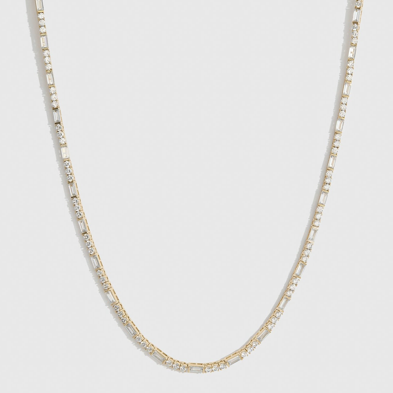 Amina Tennis Necklace