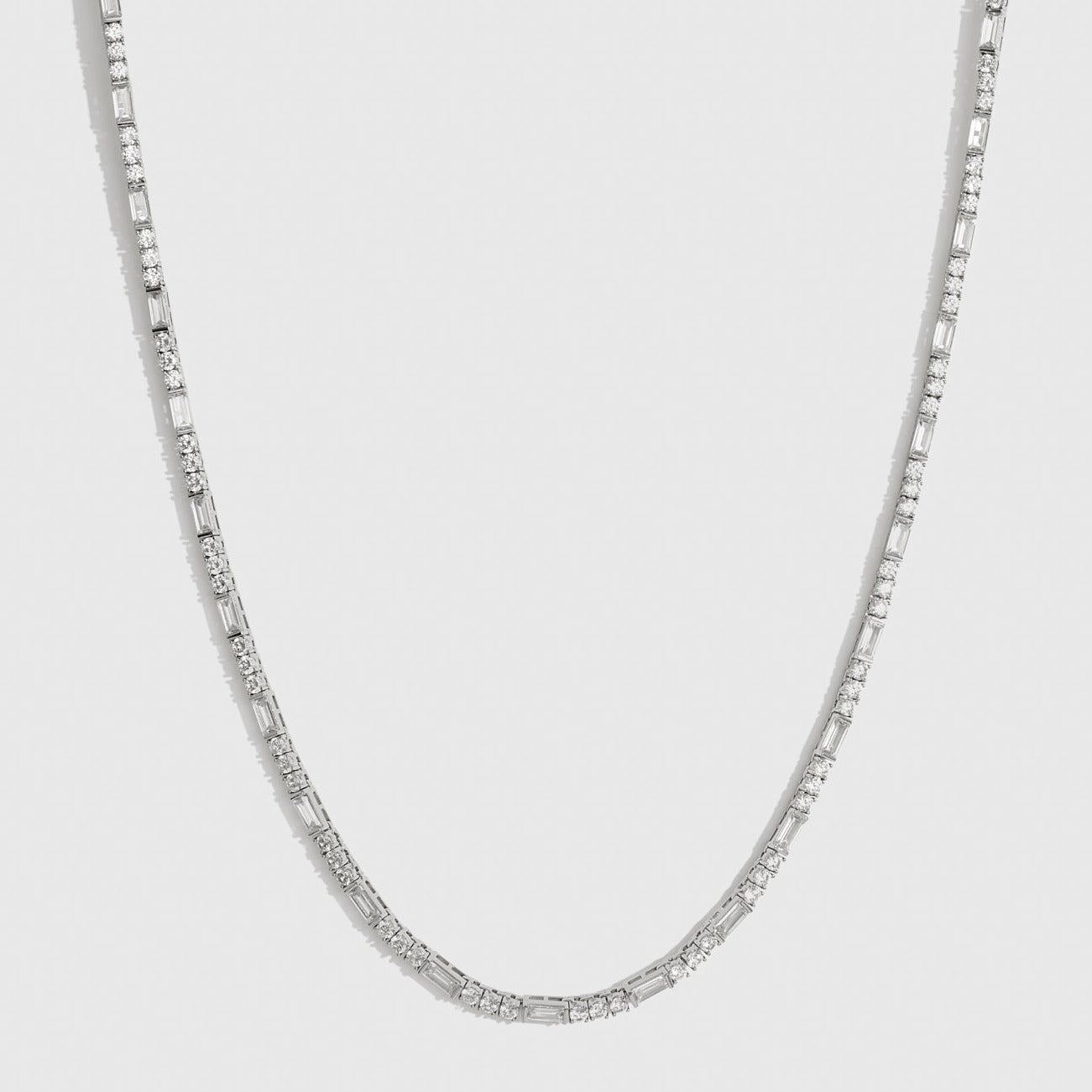 Amina Tennis Necklace