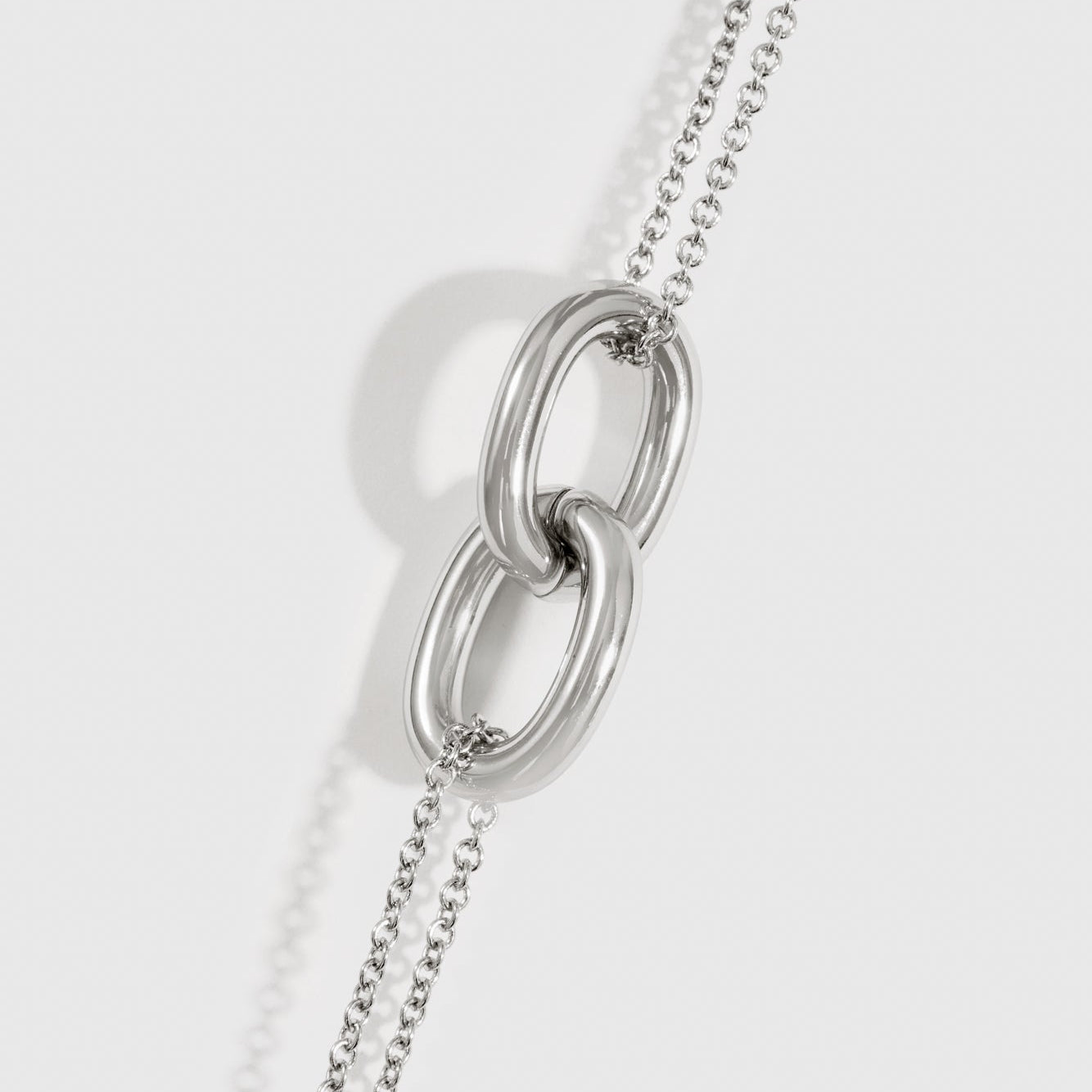 Oval Link Bare Pendant