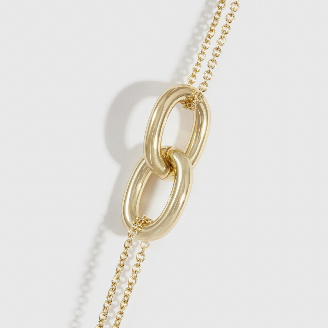 Oval Link Bare Pendant