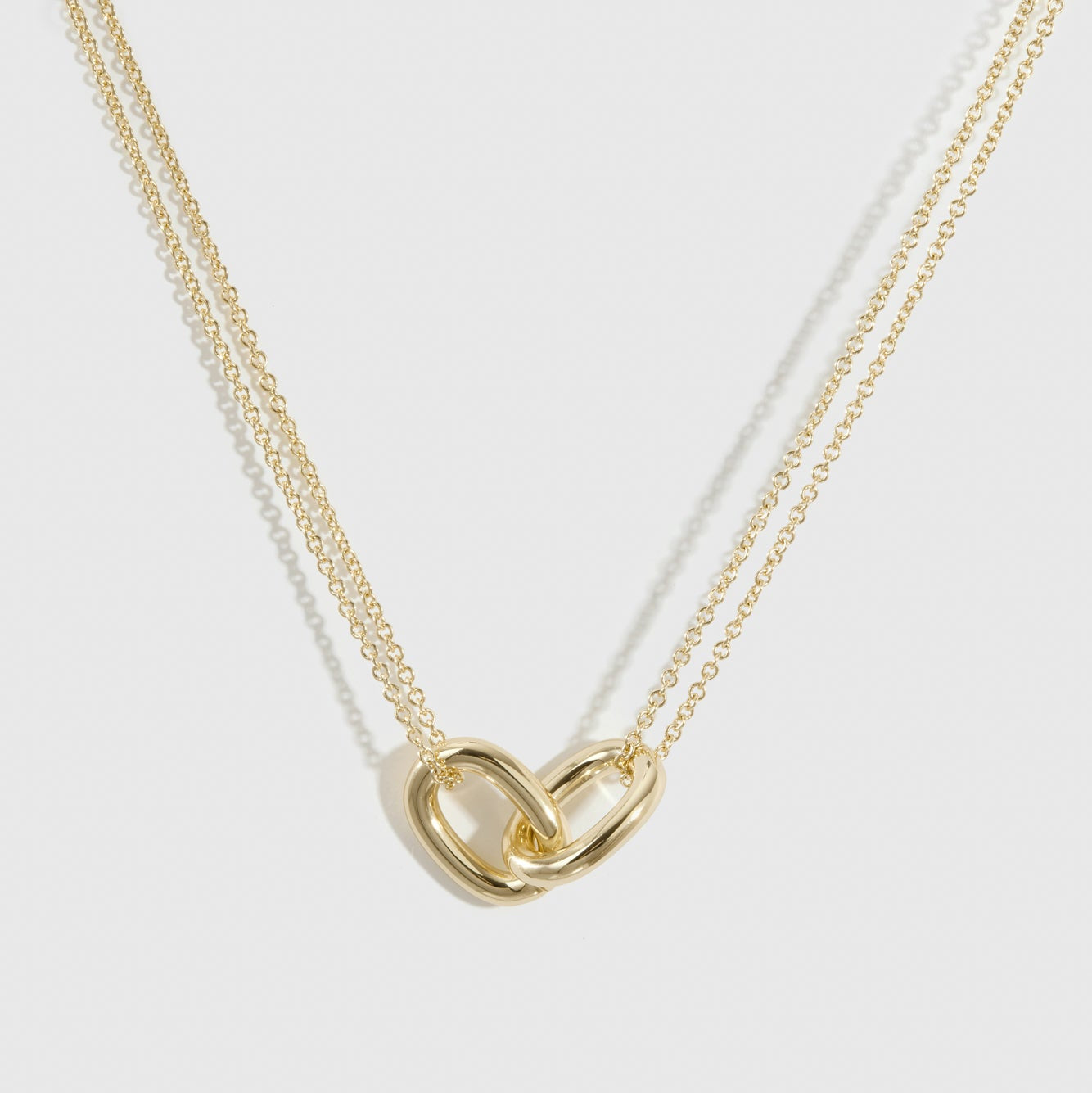 Oval Link Bare Pendant