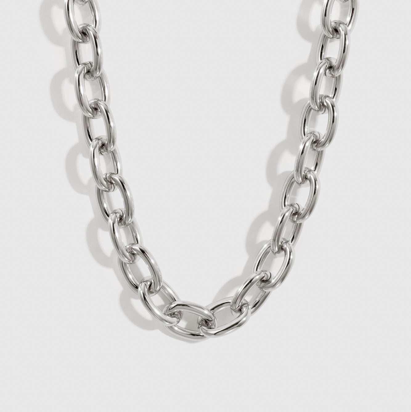 Oval Link Necklace
