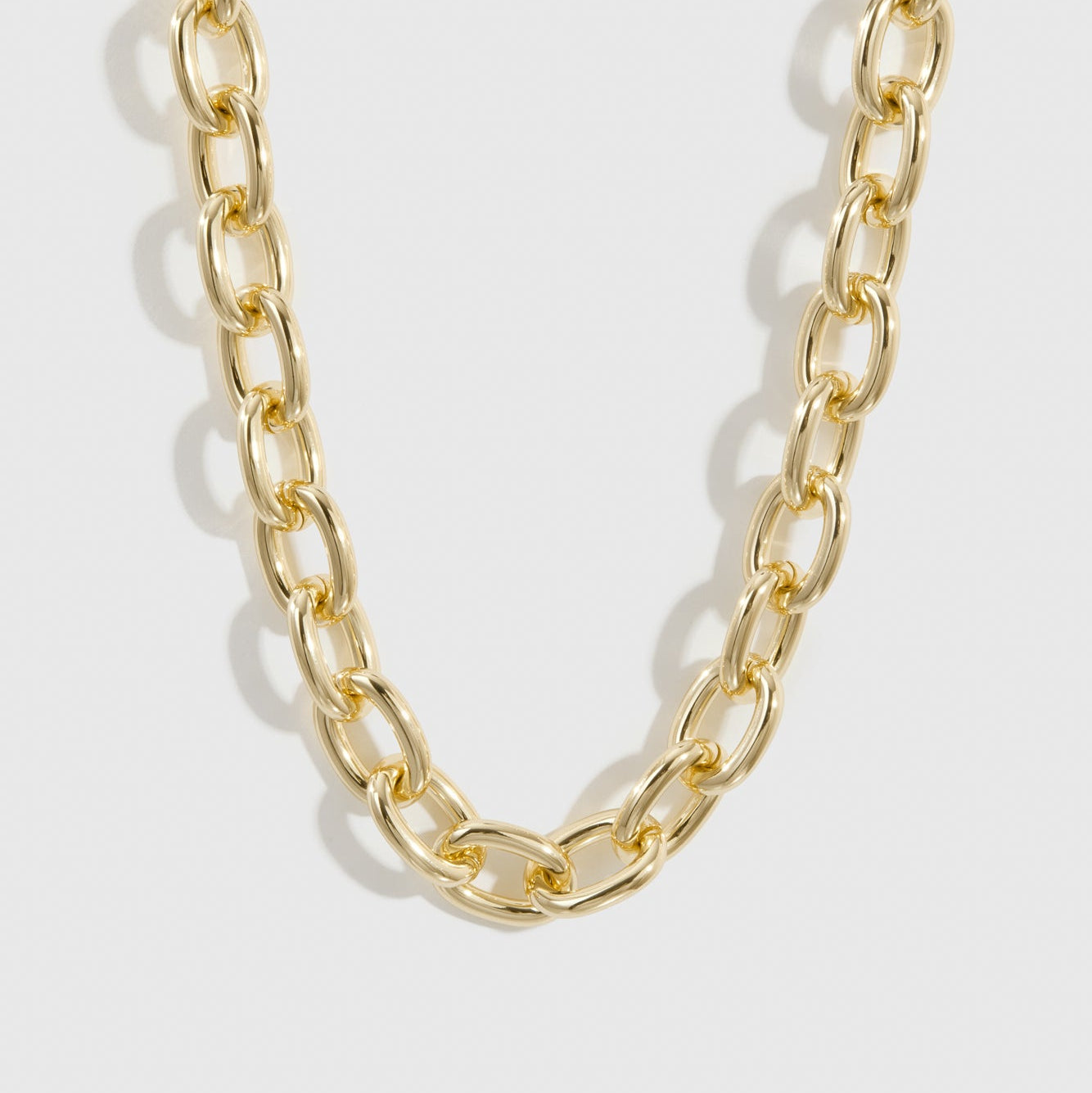 Oval Link Necklace