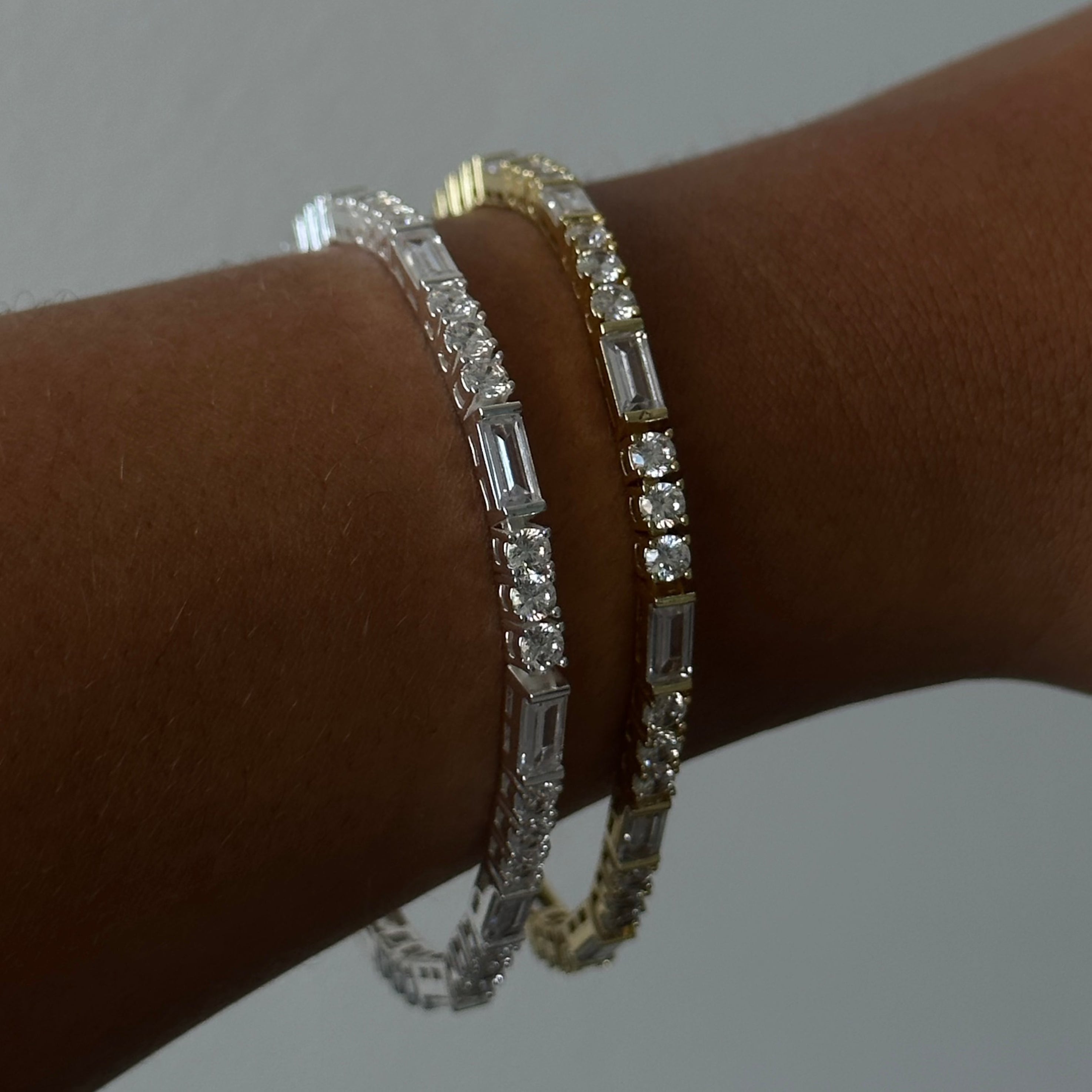 Amina Tennis Bracelet