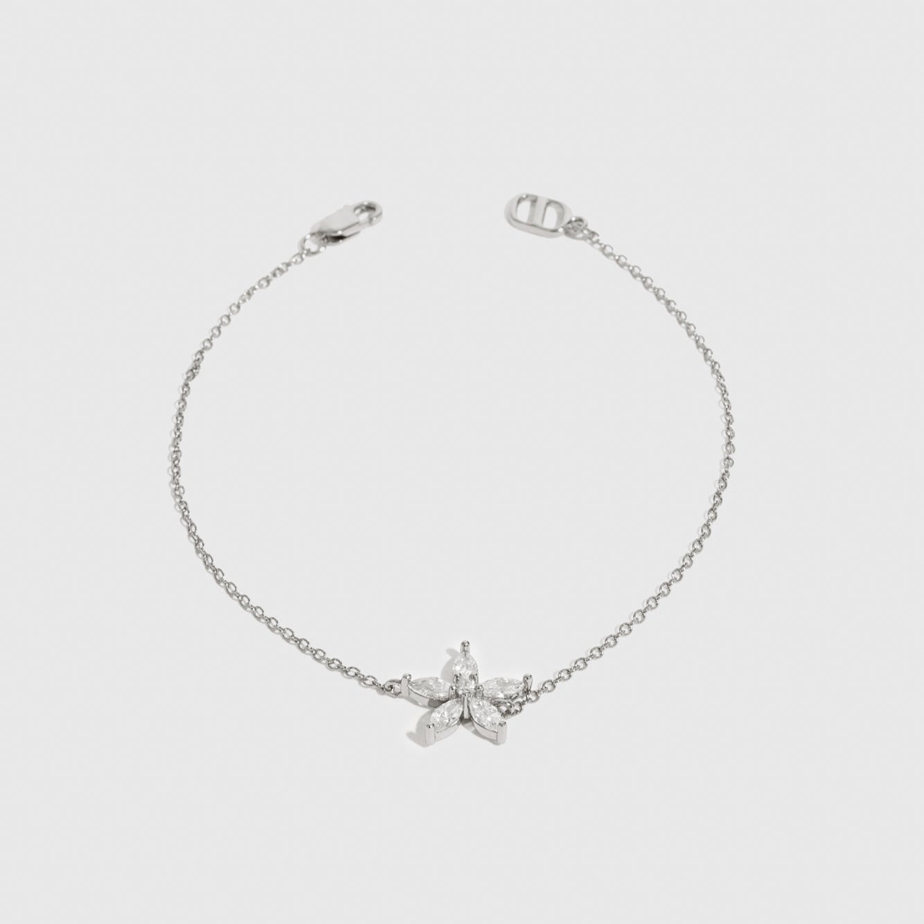 Flower Solitaire Bracelet