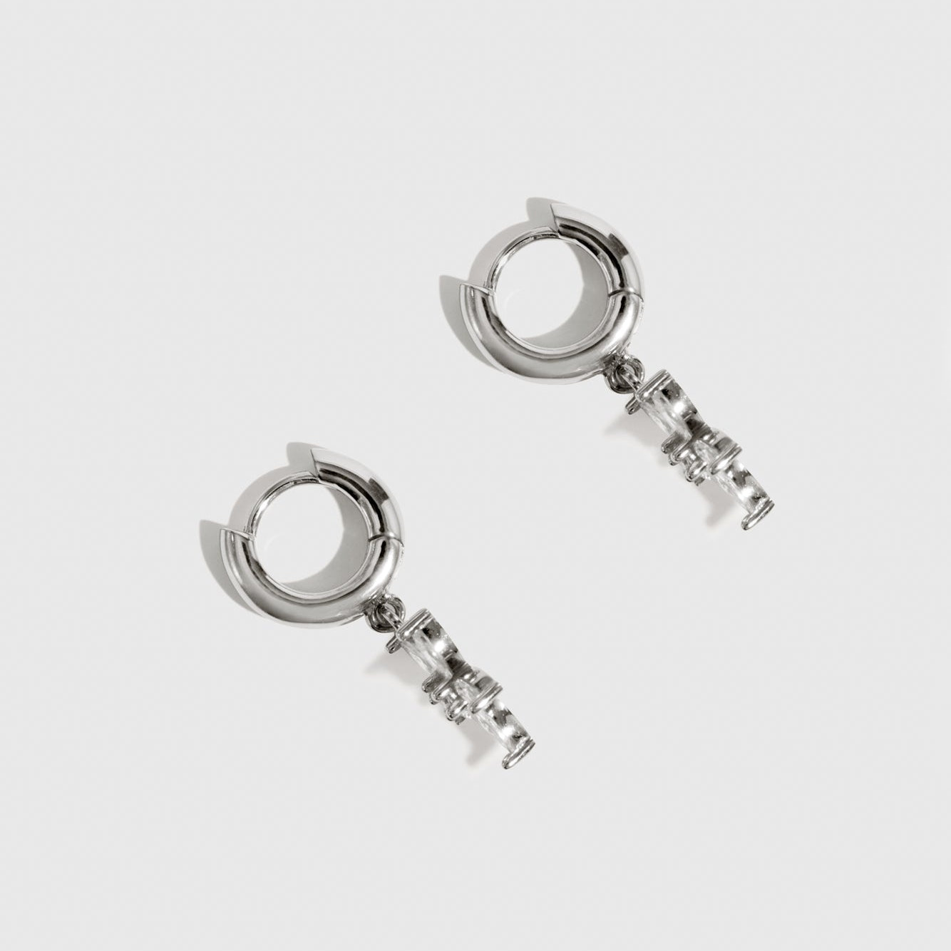 Flower Solitaire Huggies